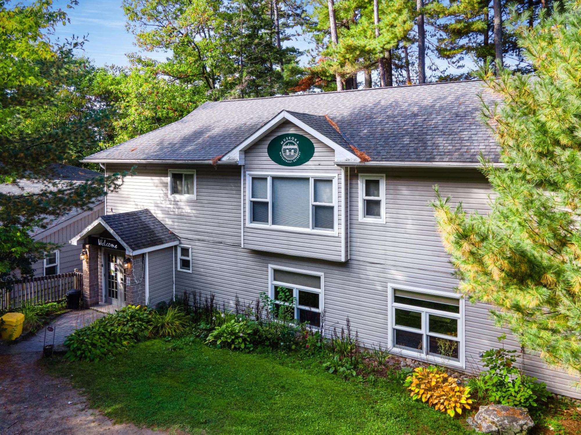 Muskoka Waterfront Retreat Villa Dwight Exterior photo